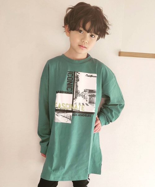 SHOO・LA・RUE(Kids) (シューラルーキッズ)/【110－140cm】BOYSオーバーサイズグラフィックT/img11