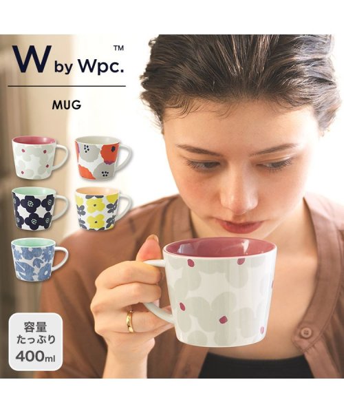 Wpc．(Wpc．)/【Wpc.公式】マグカップ 400ml 電子レンジ対応 食器洗浄機対応 大きめ 北欧柄 ギフト 母の日 母の日ギフト プレゼント/img01