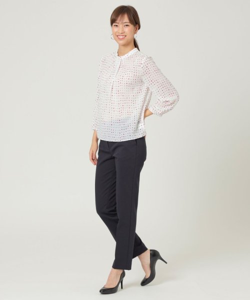 【セットアップ対応】【美シリーズ】【ウォッシャブル】【SANYO PANTS LAB.】トリアセスヴィンツイルパンツ