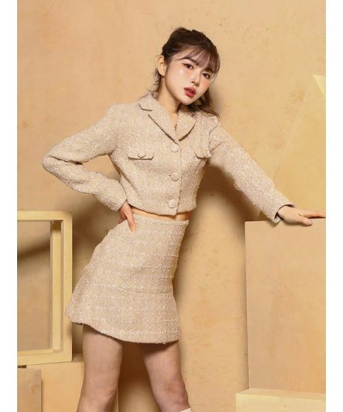 Darich(Darich) |【セットアップ対応商品】スプリングツイード 