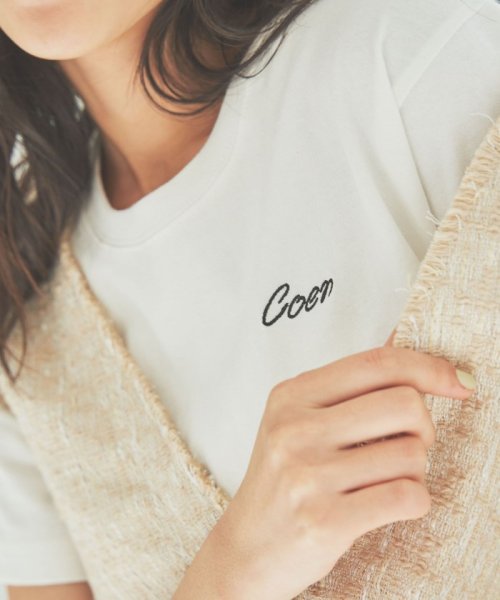 coen(coen)/coen（コーエン）刺繍ロゴTシャツ/img15