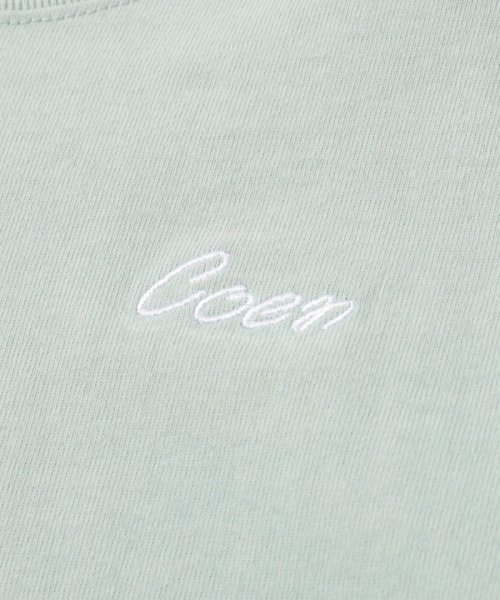 coen(coen)/coen（コーエン）刺繍ロゴTシャツ/img41