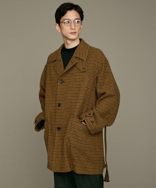 LB.01/チェックツイードカーコート LB