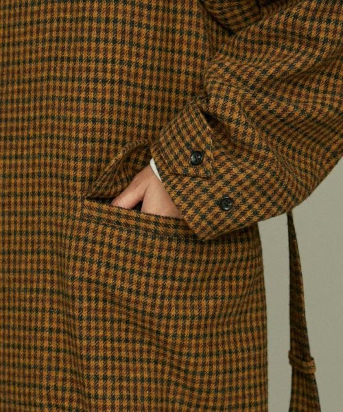 LB.01/チェックツイードカーコート LB