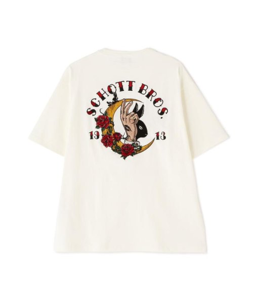 Schott(ショット)/S/S T－SHIRT "SOUVENIR EMBROIDERED"/スーベニア刺繍 Tシャツ/img17