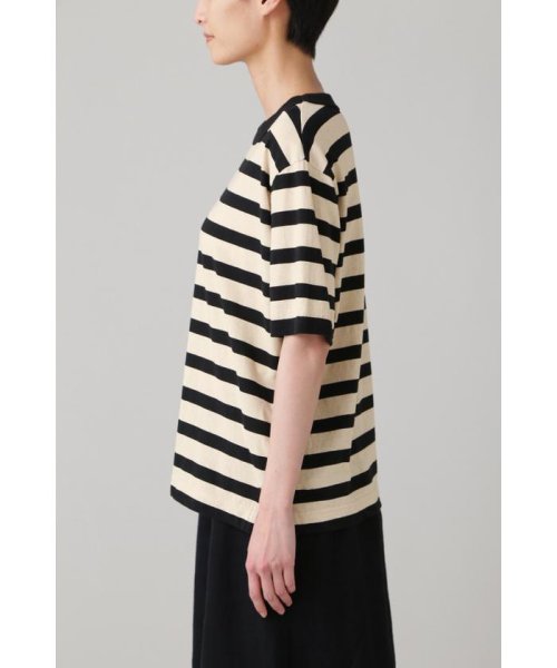 MHL.(エムエイチエル)/COTTON LINEN STRIPE JERSEY/img04