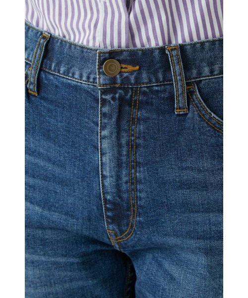 スリムストレートデニム 