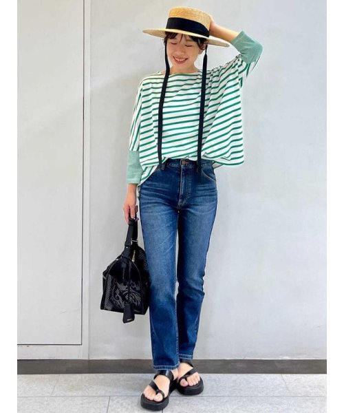 スリムストレートデニム 