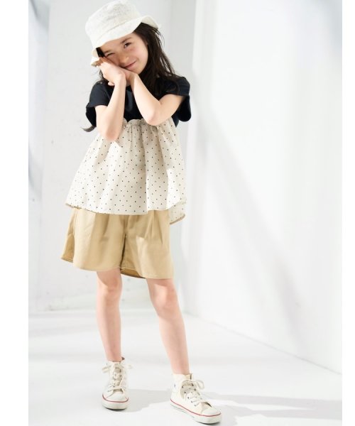 SHOO・LA・RUE(Kids) (シューラルーキッズ)/ウエストリボンショートパンツ/img11