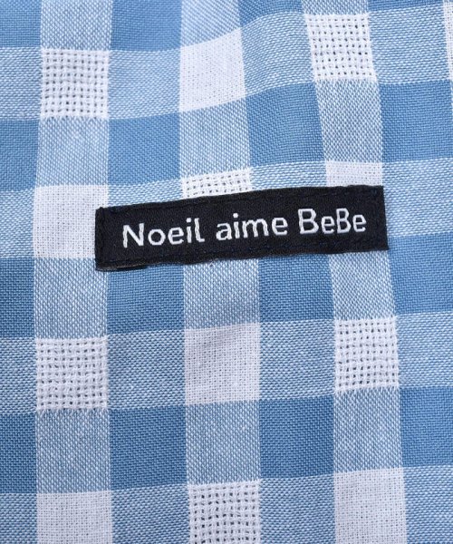 Noeil aime BeBe(ノイユ　エーム　べべ)/【 お揃い 】 胸 ポケット 付き チェック シャツ (90~130cm)/img11