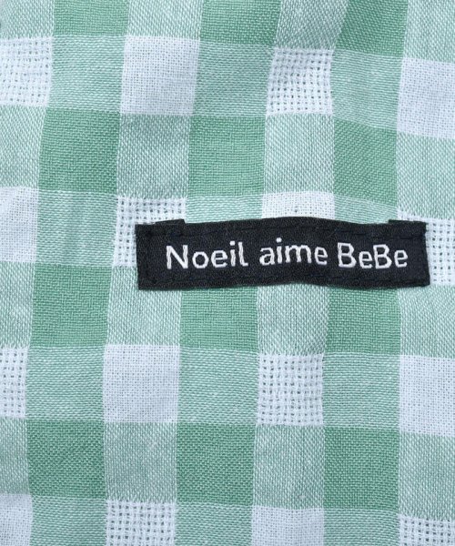 Noeil aime BeBe(ノイユ　エーム　べべ)/【 お揃い 】 胸 ポケット 付き チェック シャツ (90~130cm)/img18
