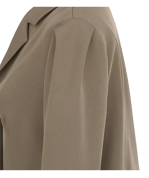 クロップドテーラードジャケット＆マーメイドワンピーススーツ「SU1189」 ジャケット ワンピース スタイルアップを叶えてくれます 軽やかに揺れるマーメイドラインのジャンパースカート 7号 9号 11号 13号 15号 95％　ポリウレタン