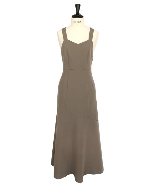 クロップドテーラードジャケット＆マーメイドワンピーススーツ「SU1189」 ジャケット ワンピース スタイルアップを叶えてくれます 軽やかに揺れるマーメイドラインのジャンパースカート 7号 9号 11号 13号 15号 95％　ポリウレタン