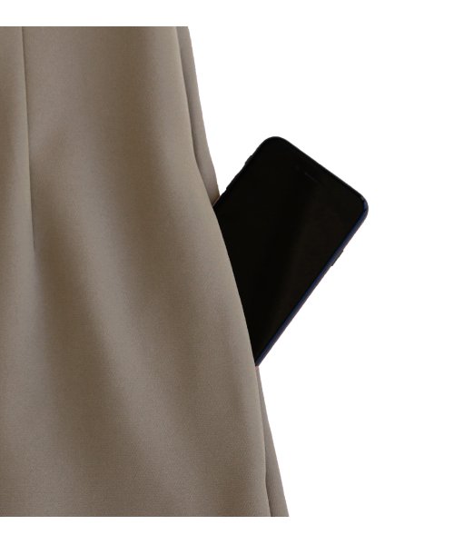 クロップドテーラードジャケット＆マーメイドワンピーススーツ「SU1189」 ジャケット ワンピース スタイルアップを叶えてくれます 軽やかに揺れるマーメイドラインのジャンパースカート 7号 9号 11号 13号 15号 95％　ポリウレタン