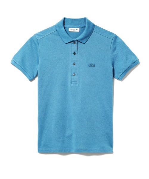 スリムフィット ストレッチコットンピケポロ（半袖） 商品説明色合い鮮やかなストレッチコットンピケ素材を使用した、スリムフィットのポロシャツ。光沢感のある４ボタンのリブポロカラ U1479075062(11440円)