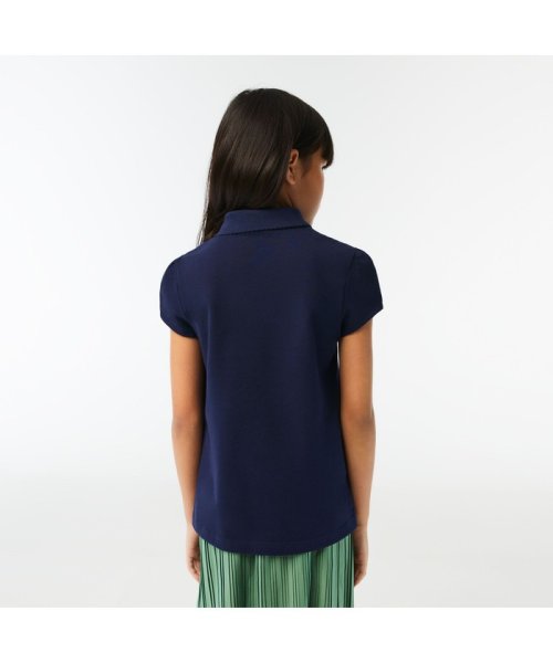 LACOSTE KIDS(ラコステ　キッズ)/GIRLS スカラップカラー ミニピケポロシャツ/img03