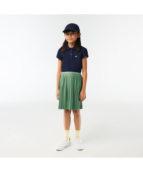 LACOSTE KIDS(ラコステ　キッズ)/GIRLS スカラップカラー ミニピケポロシャツ/img04