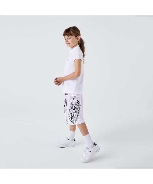 LACOSTE KIDS(ラコステ　キッズ)/GIRLS スカラップカラー ミニピケポロシャツ/img05