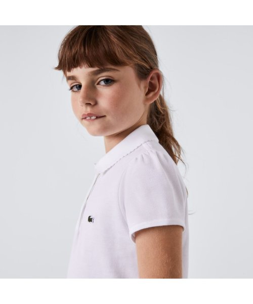 LACOSTE KIDS(ラコステ　キッズ)/GIRLS スカラップカラー ミニピケポロシャツ/img06