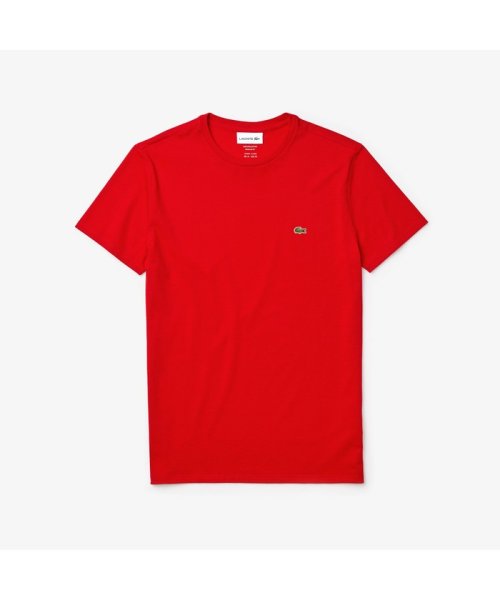 LACOSTE Mens(ラコステ　メンズ)/レギュラーフィット ピマコットンクルーネックTシャツ/img04