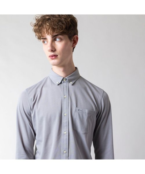 クールマックスブレンド鹿の子地シャツ Regular