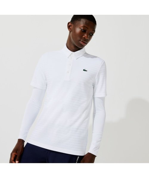 LACOSTESPORTS MENS(ラコステスポーツ　メンズ)/【EC限定】ジャカードボーダーゴルフポロシャツ/img19