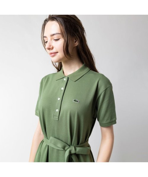 LACOSTE(ラコステ)/鹿の子地マキシ丈ドレス/img19