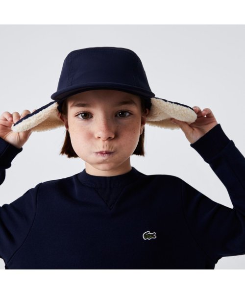 LACOSTE KIDS(ラコステ　キッズ)/GIRLSバックプリーツクルーネックスウェットドレス/img02