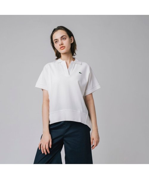 LACOSTE(ラコステ)/スキッパーネック裾リブポロシャツ/img17