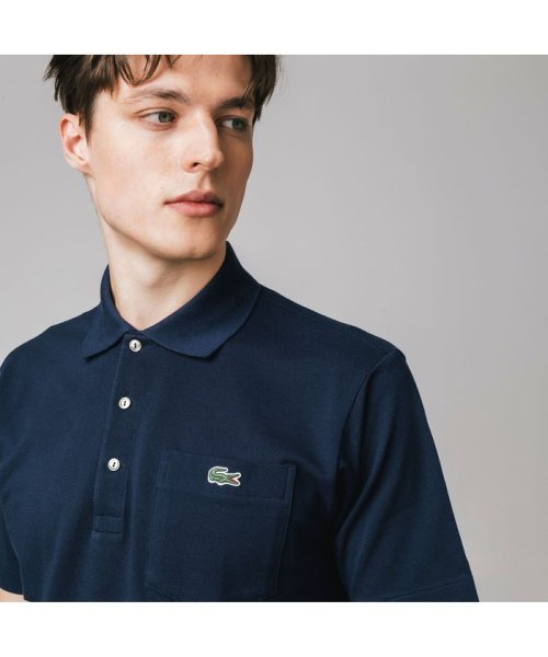 LACOSTE Mens(ラコステ　メンズ)/80sリバイバルポケットポロシャツ/img01