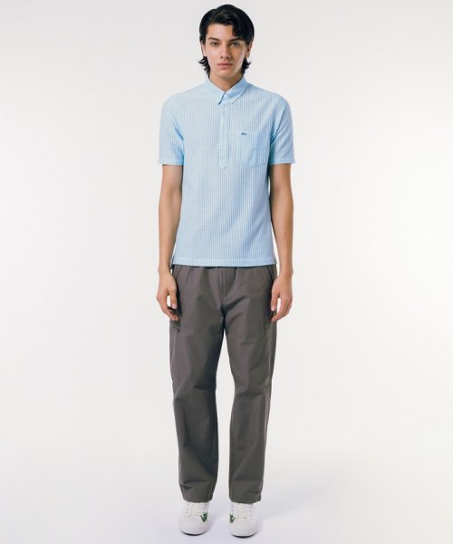 LACOSTE Mens(ラコステ　メンズ)/クールマックスブレンドジャガード半袖ポロシャツ/img19