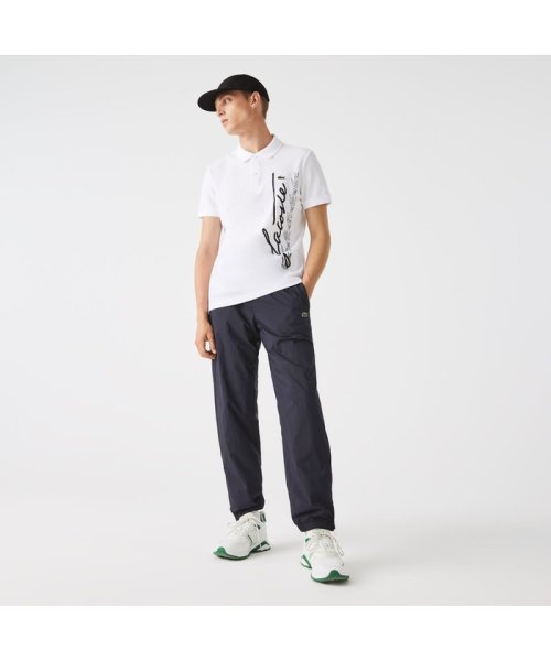 LACOSTE Mens(ラコステ　メンズ)/スクリプトブランドネームロゴプリントポロシャツ/img05