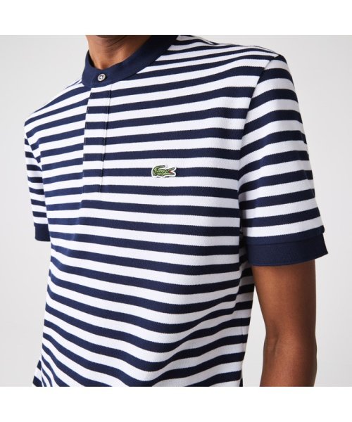 LACOSTE Mens(ラコステ　メンズ)/スタンドカラーボーダーポロシャツ/img03