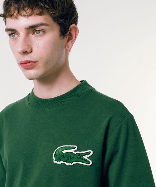 オーバーサイズクロックエンブレムスウェットTシャツ 