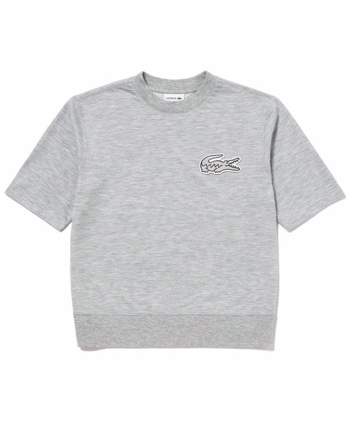 オーバーサイズクロックエンブレムスウェットTシャツ 