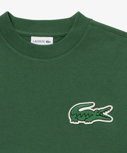 オーバーサイズクロックエンブレムスウェットTシャツ 