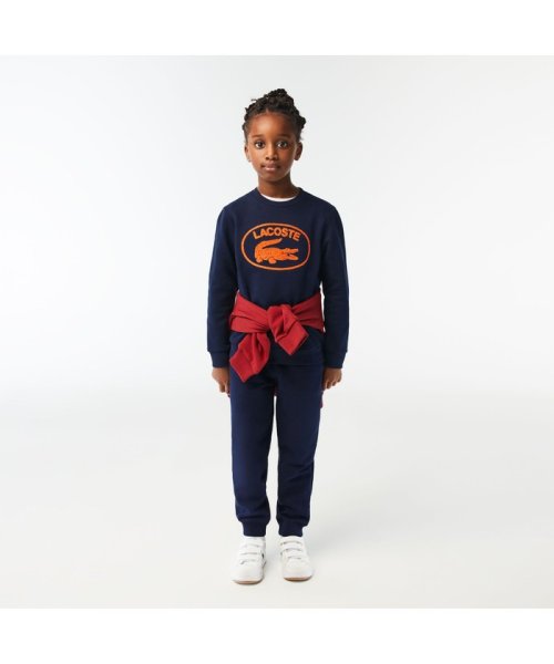 LACOSTE KIDS(ラコステ　キッズ)/KIDSパイルクロッククルーネックスウェット/img02