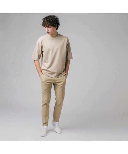 LACOSTE Mens(ラコステ　メンズ)/5分袖モックネックサマーニットTシャツ/img10