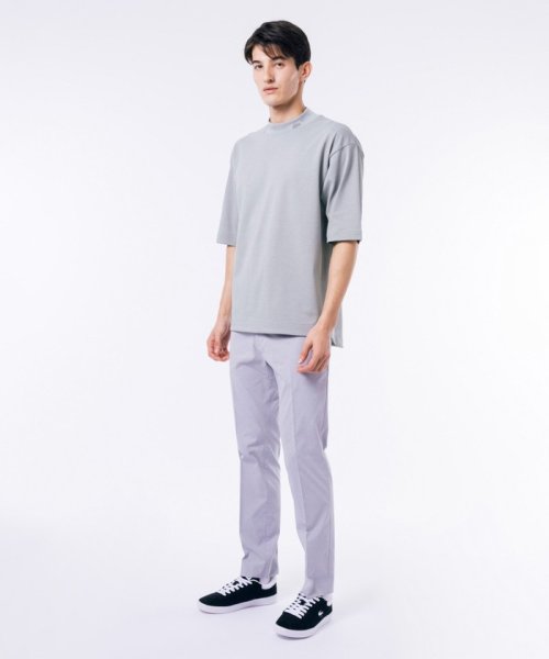 LACOSTE Mens(ラコステ　メンズ)/5分袖モックネックサマーニットTシャツ/img19