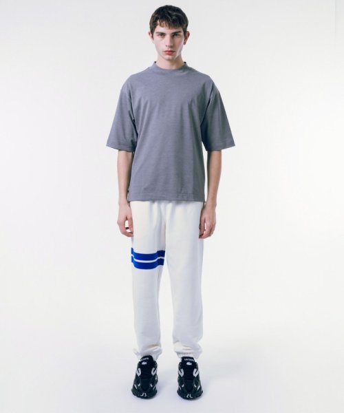 LACOSTE Mens(ラコステ　メンズ)/5分袖モックネックサマーニットTシャツ/img20