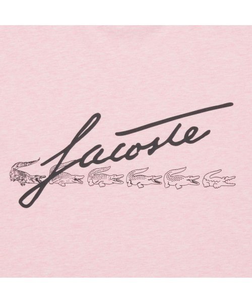 LACOSTE Mens(ラコステ　メンズ)/スクリプトブランドネームロゴプリントTシャツ/img10
