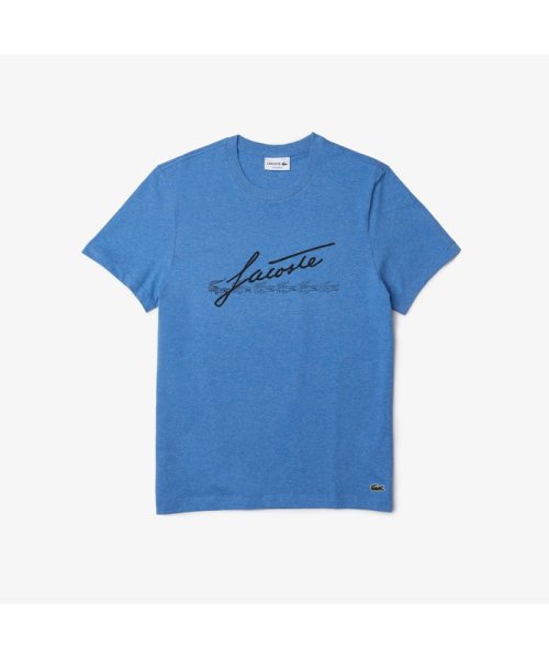 LACOSTE Mens(ラコステ　メンズ)/スクリプトブランドネームロゴプリントTシャツ/img16