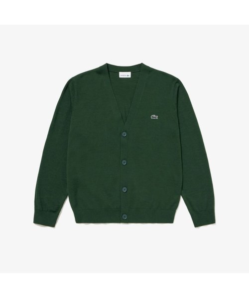 LACOSTE Mens(ラコステ　メンズ)/ウォッシャブルウールVネックニットカーディガン/img05