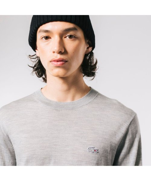 LACOSTE Mens(ラコステ　メンズ)/ウォッシャブルウールクルーネックニットセーター/img08