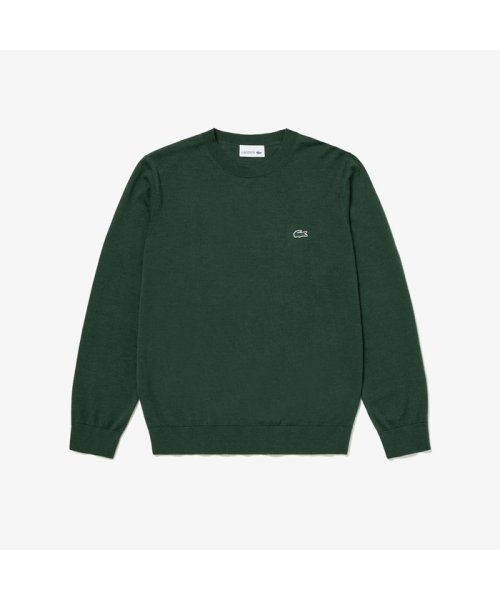 LACOSTE Mens(ラコステ　メンズ)/ウォッシャブルウールクルーネックニットセーター/img17