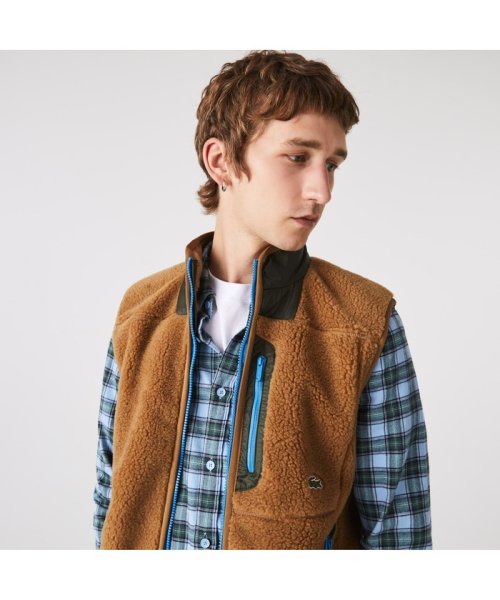 シェルパフリースベスト 