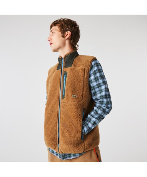 シェルパフリースベスト 