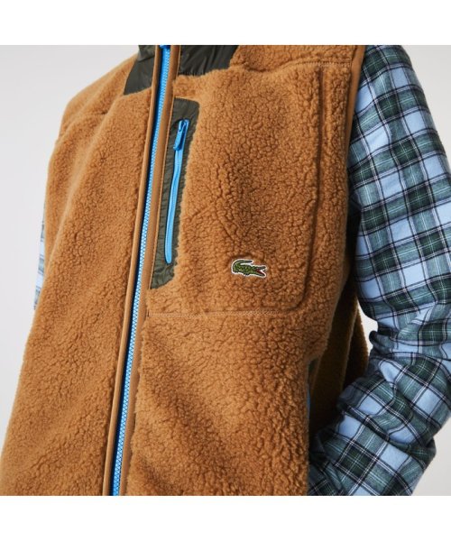 シェルパフリースベスト 