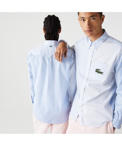 LACOSTE Mens(ラコステ　メンズ)/カラーブロックストライプシャツ/img02