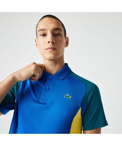 LACOSTESPORTS MENS(ラコステスポーツ　メンズ)/チームラコステドライ鹿の子地ポロシャツ/img06